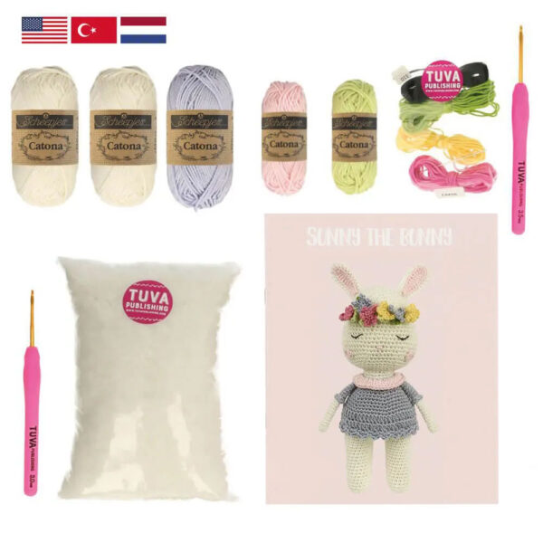 Tuva Haakpakket amigurumi Sunny the Bunny - Afbeelding 2