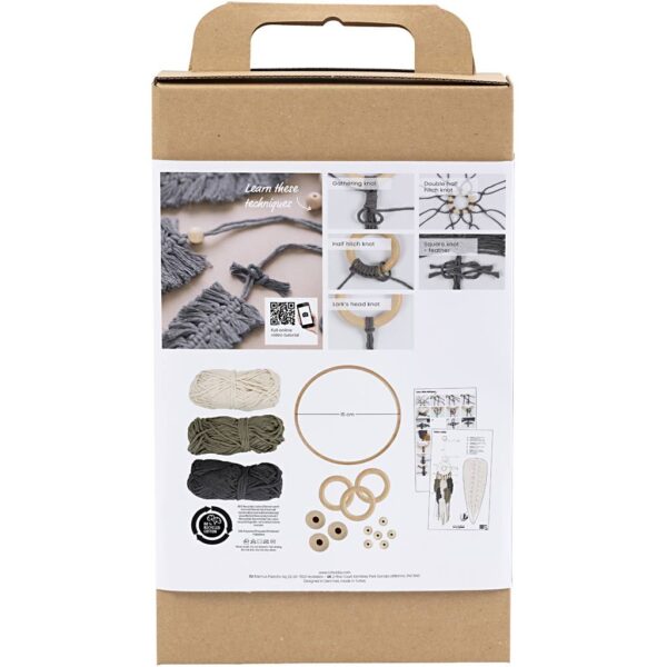 41477 Creativ Company Starter Hobbyset Macramé - Afbeelding 3